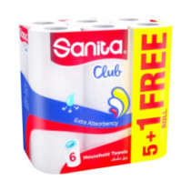 Free Club 5+1 Kitchen Paper