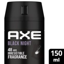 Axe Black Night 48H Fresh Deodorant Body Spray For Men 150 ml