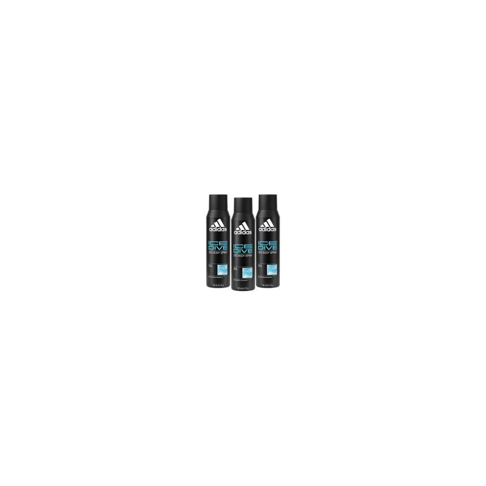 Adidas Body Spray 48H Ice Dive 3X150Ml