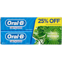 Oral-B Complete Mint & Lime Extract Toothpaste 2 x 100 ml