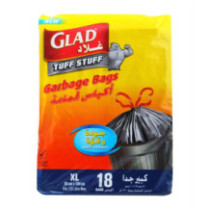 Glad Extra Large Trash Bags 170 liters (80 104) cm 18 bags
