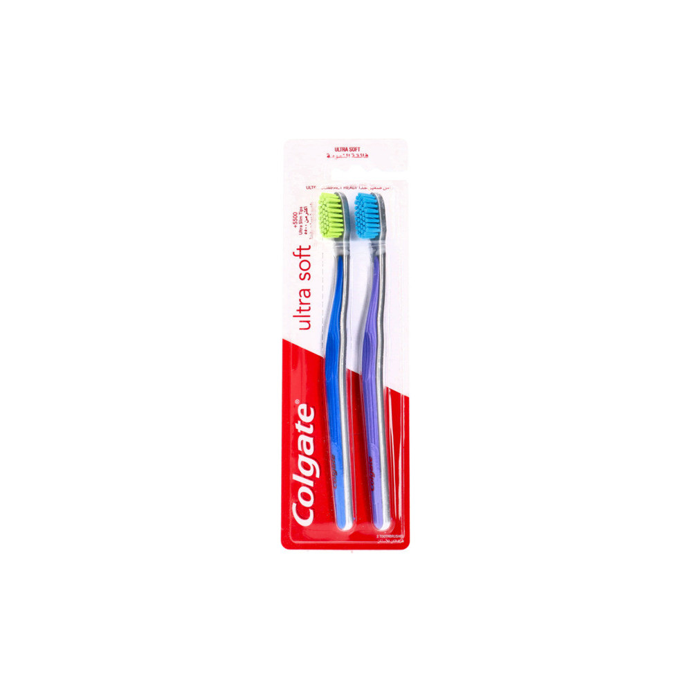 Colgate Ultra Soft Toothbrush 2 Pieces