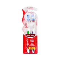 Colgate Toothbrush 360 Optic White 2pk