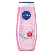 Nivea Shower Gel Body Wash Waterlily & Oil with Caring Oil Pearls and Waterlily Scent 250 ml