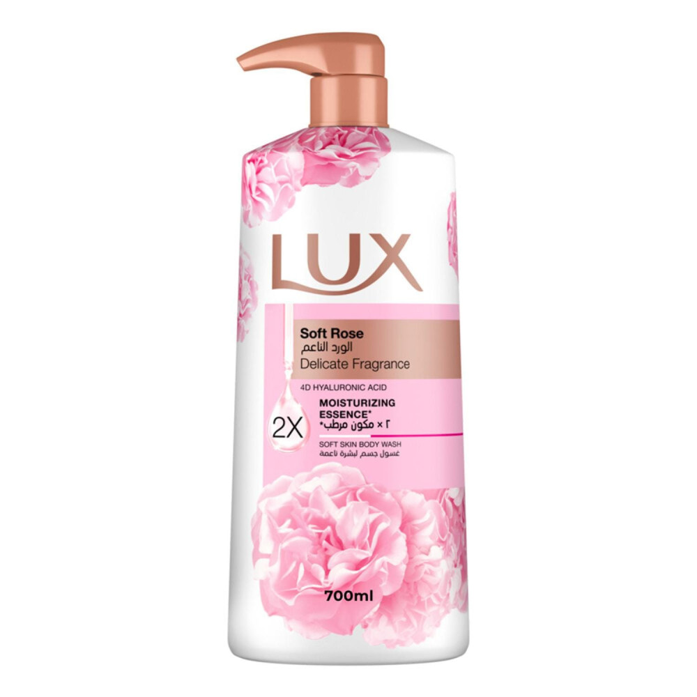 Lux Soft Rose Delicate Fragrance Body Wash 700 ml