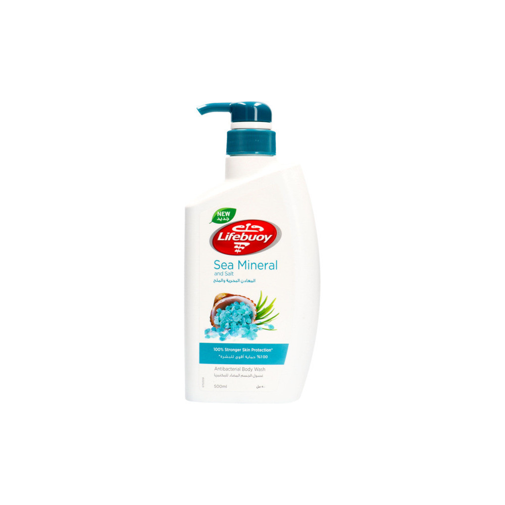 Lifebuoy Antibacterial Sea Minerals And Salt Bodywash 500 ml
