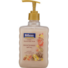 Hi Geen Antiseptic Creamy Hand & Body Wash Shea Butter Breeze 500 ml