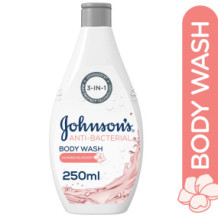 Johnson's Body Wash Anti-Bacterial Almond Blossom 250ml