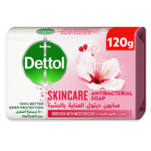 Dettol Skincare Bathing Soap Rose & Sakura Blossom Scent 120 g
