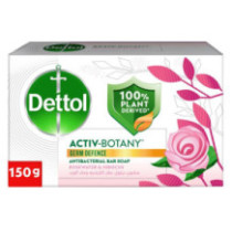 Dettol Activ-Botany Bar Soap Rosewater & Hibiscus Scent 150g