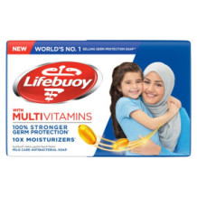 Lifebuoy ASF Mild Care Anti-Bacterial Bar Soap 160 g