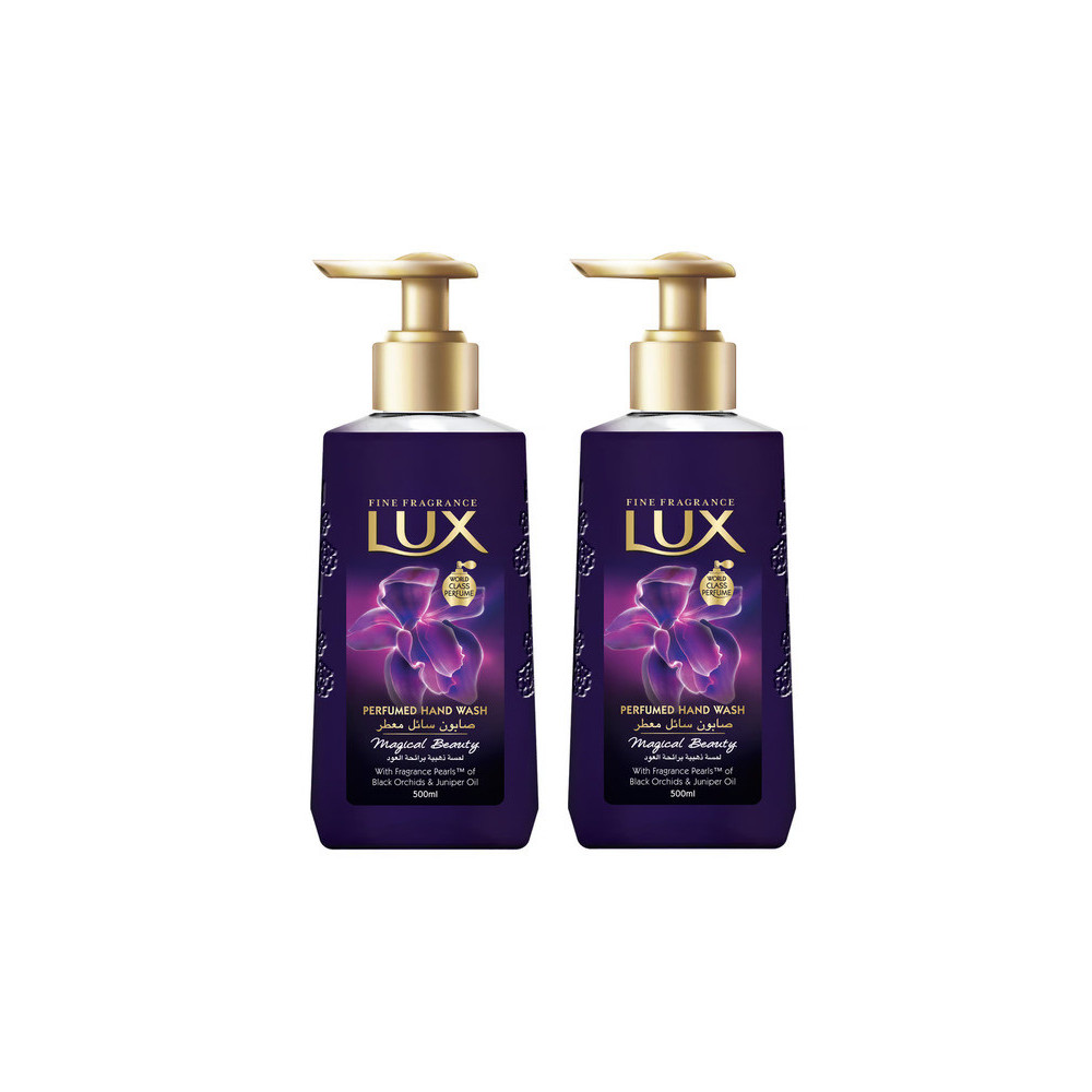 Lux Orchid Liquid Hand Soap 2 Pieces 500 ml