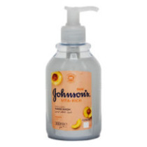 JOHNSON'S Soothing Hand Wash With Peach 300ml