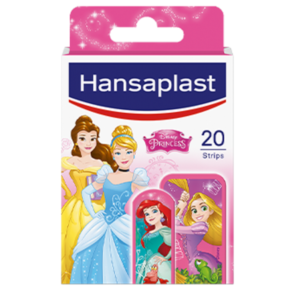 Hansaplast Disney Princess Wound Dressings - 20 Pieces