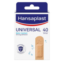 Hansaplast Universal Strong Waterproof Wound Plasters - 40 Pieces