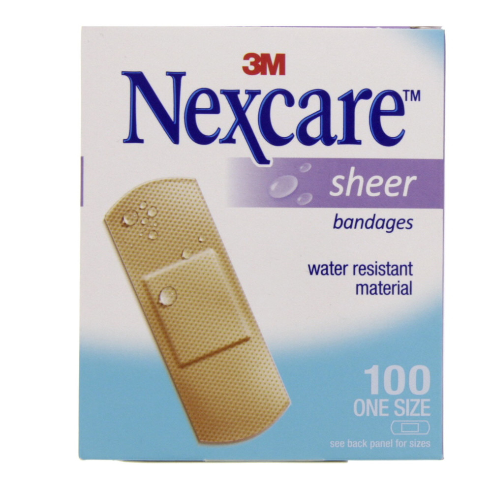 Nexcare transparent window dressings 100pcs
