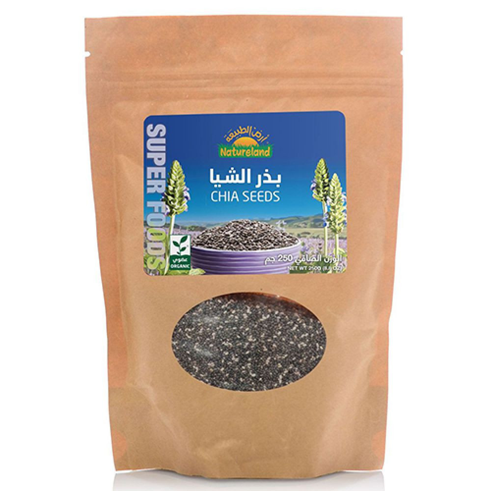 Natureland Organic Chia Seeds 250 Gm
