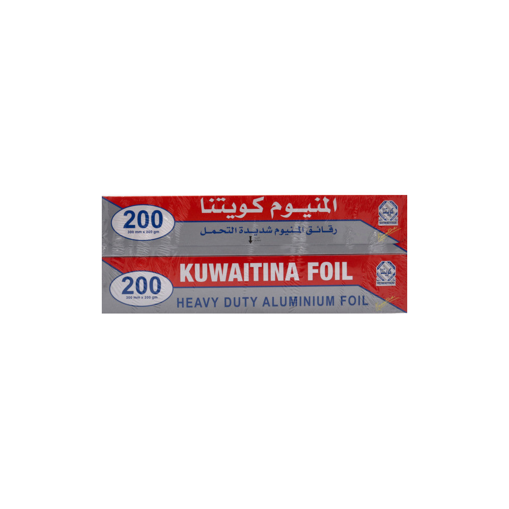 كويتنا المونيوم فويل (200 جم 30 سم) 2حبة