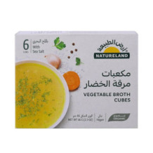 Natureland Organic Vegetable Broth Cubes 66gm