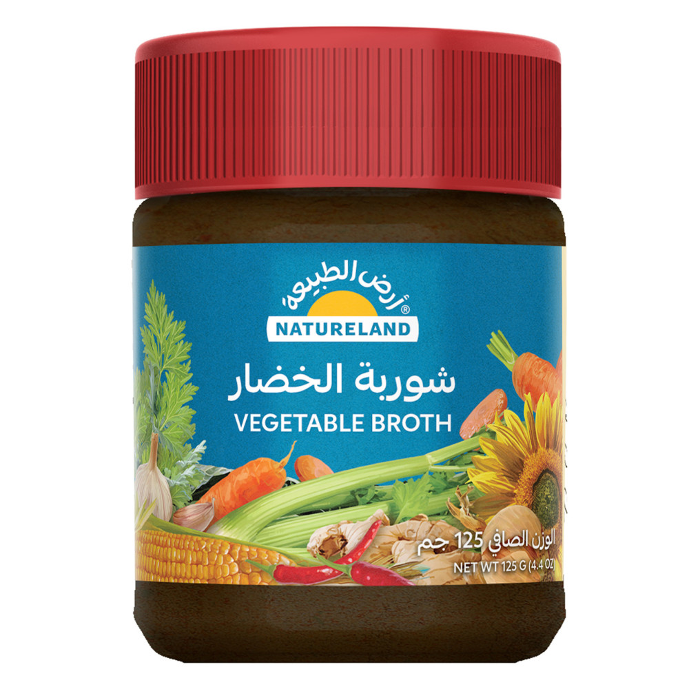 Natureland Vegetable brothwithout yeast125 gm