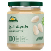 ارض الطبيعة زبدة اللوز (طحينة اللوز) 250 جم