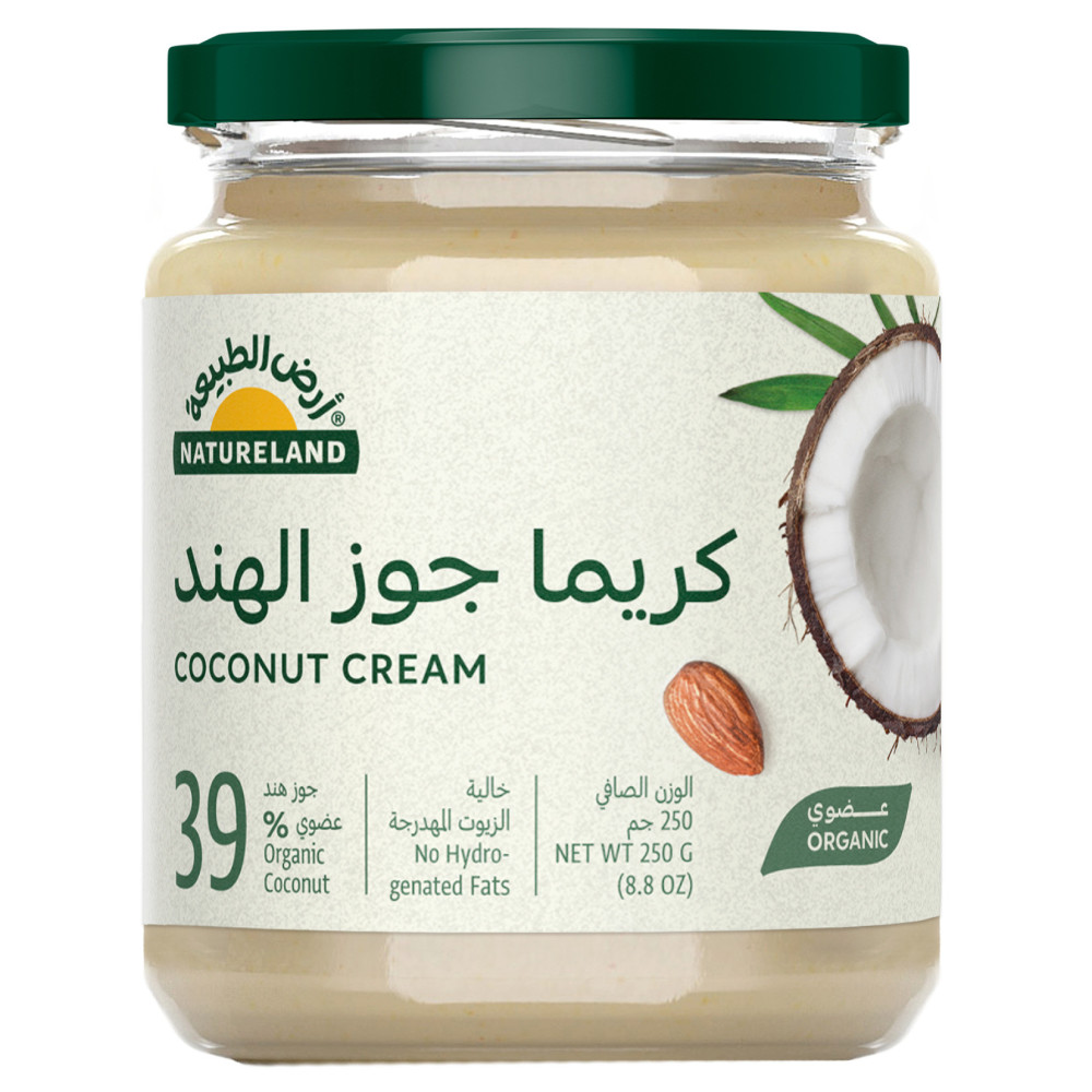 كريمة جوز الهند من أرض الطبيعة 250 جم