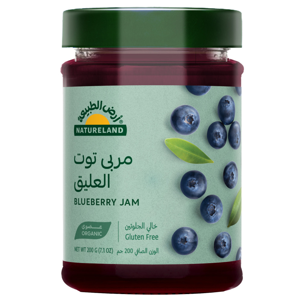 Natureland Jam Blueberry 200 gm