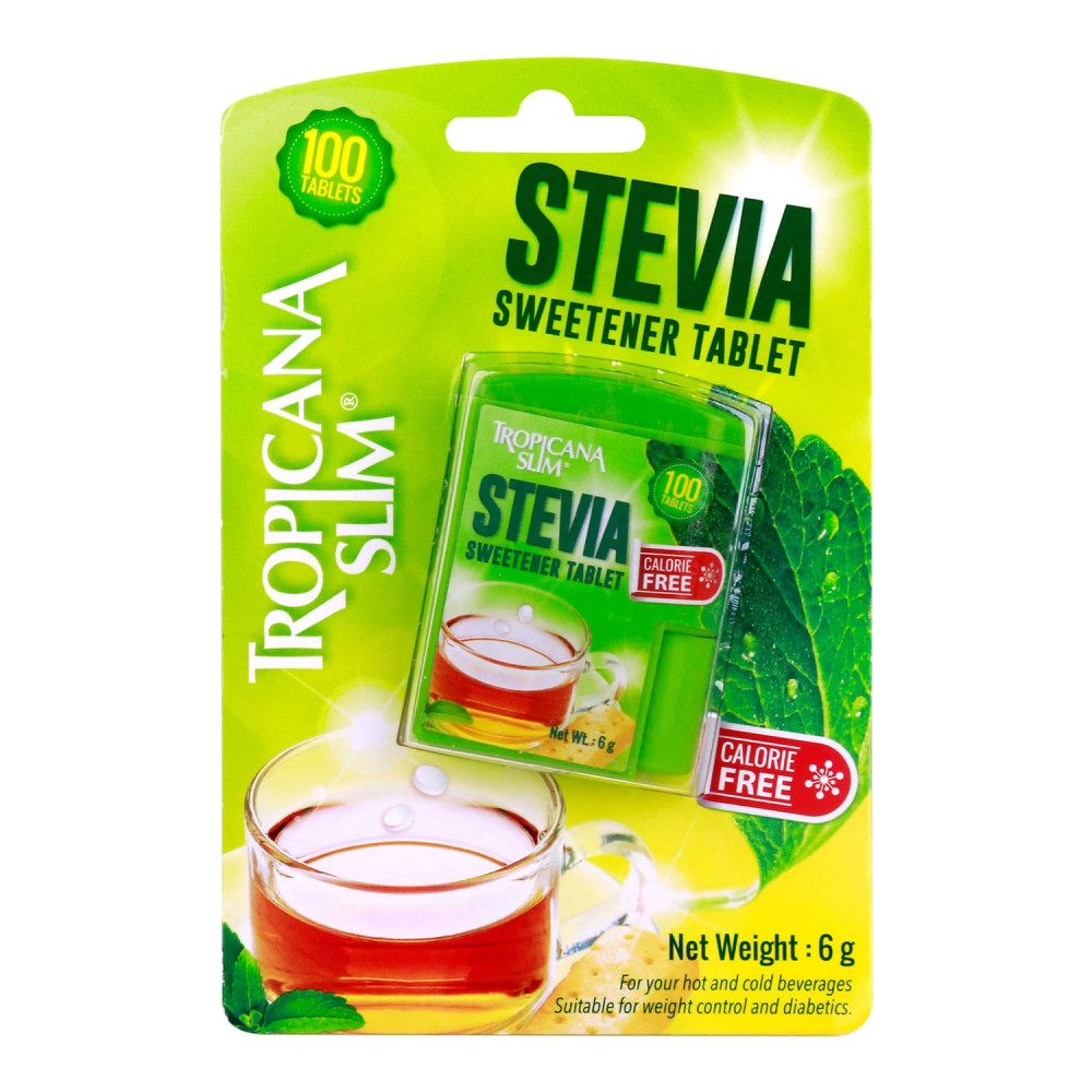 Tropicana Slim Stevia Sweetener Tablet 6g