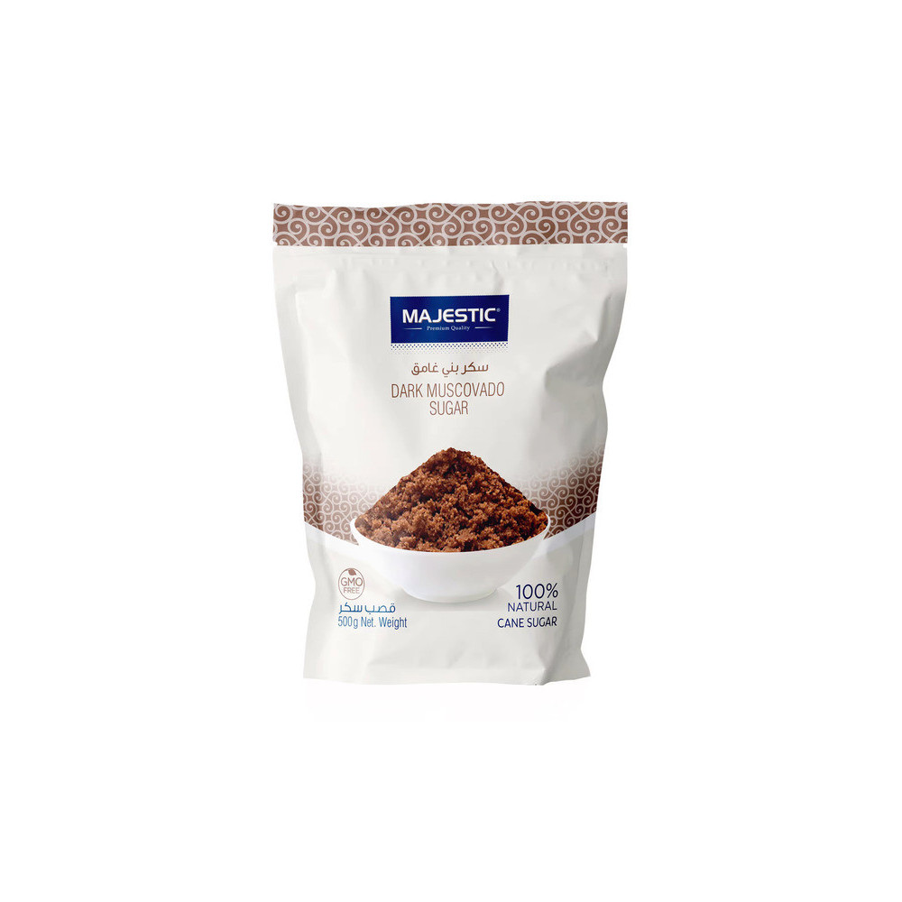 Majestic Dark Muscovado Sugar 500g