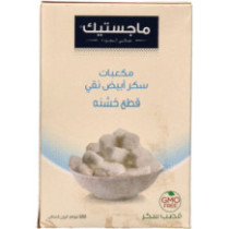 ماجستيك قصب سكر أبيض مقطع خشن 500 جم.