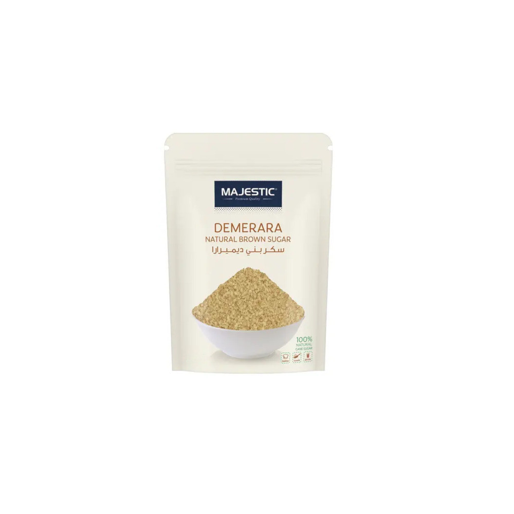 Majestic Brown Sugar Demerara Cane Sugar 1 kg