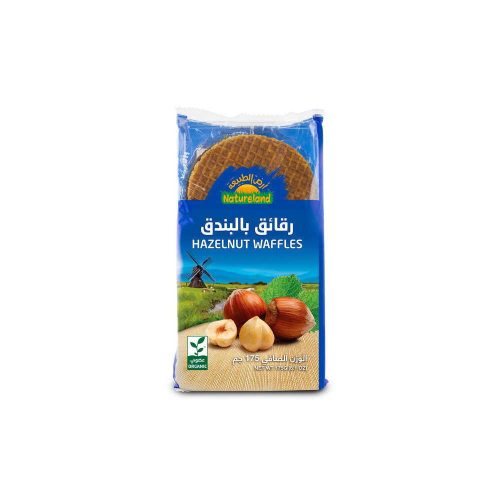 Natureland hazelnut flakes 175 g