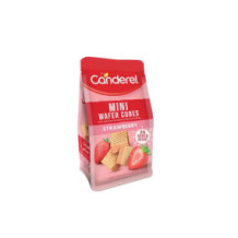 Canderel mini wafer strawberry cubes 100 grams