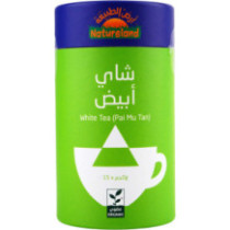 شاي أبيض 30جم عضوي ارض الطبيعة