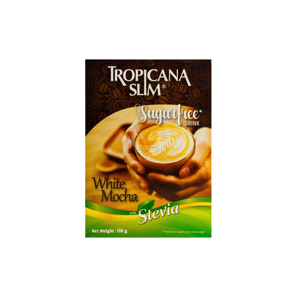 Tropicana Slim 10 Sachet Sugar Free Drink White Mocha