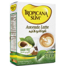 Tropicana Slim Avocado Latte Sugar Free Stevia 6 Pack