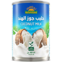 حليب جوز الهند من أرض الطبيعة ٤٠٠ مل
