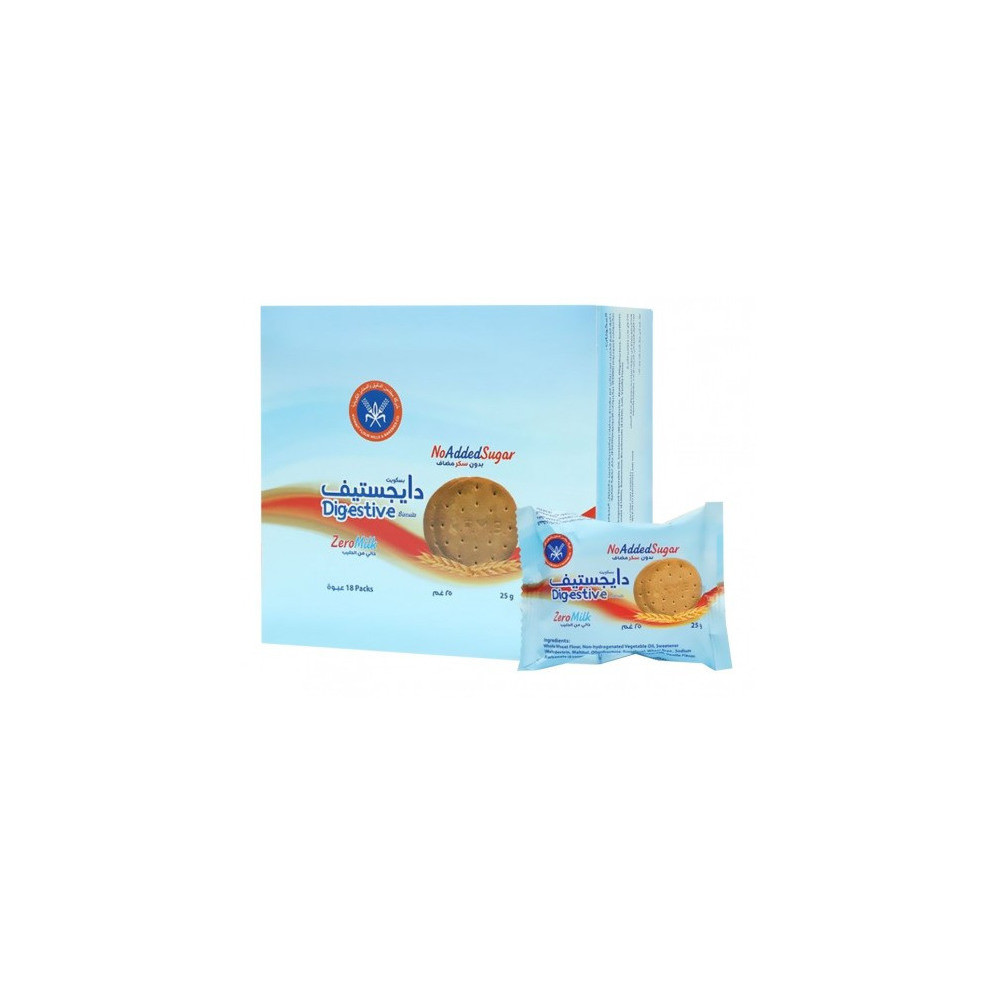 KFM Digestive biscuits without sugar 25 g 18 pieces