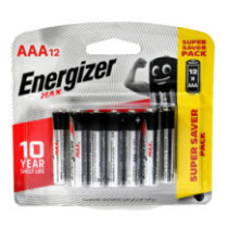 Energizer Batteries SMALL SIZE RED CARD 12 AA A