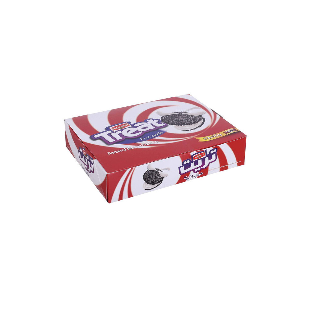 Britannia Cream Vanilla Biscuits 12 40 g