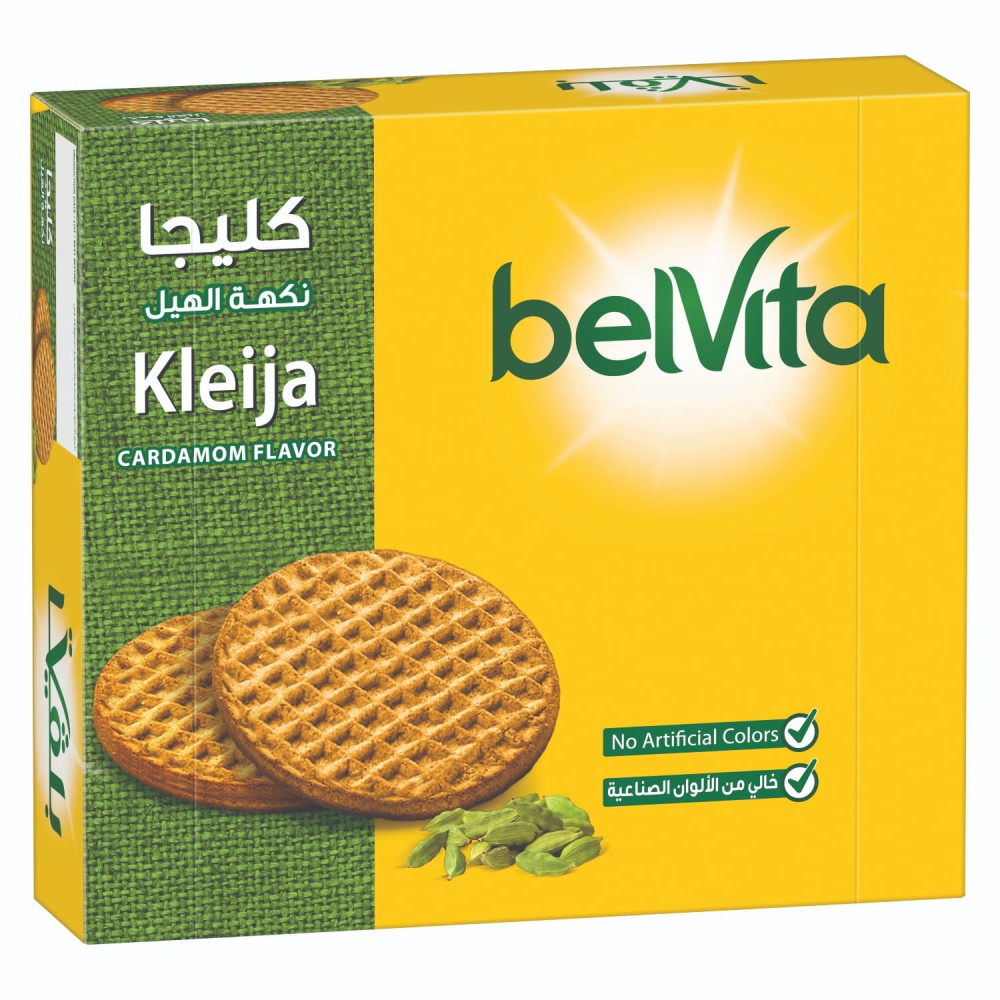 بسكويت بيلفيتا كليجيا بنكهة الهيل 8 عبوات 56 جم