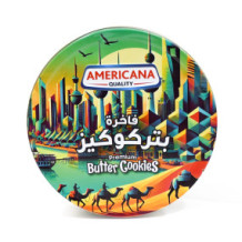 Americana Butter Cookies Blue Tin, 454gm