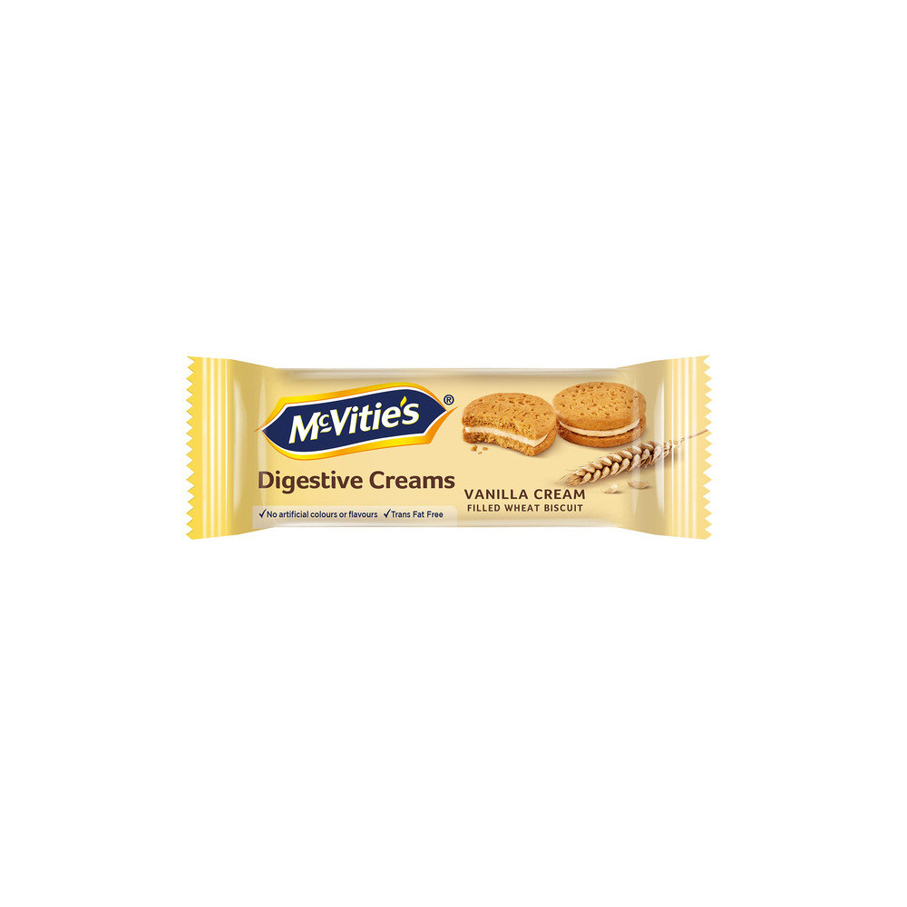 Mcvities Digestive Creams Vanilla Biscuit 40g
