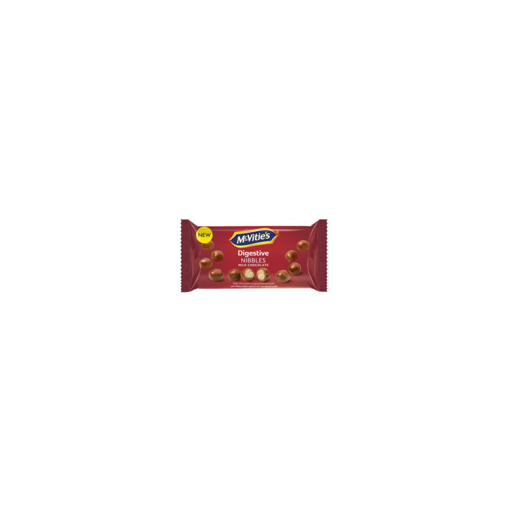 Mcvities Digestive Nibbles Milk Chocolate 37g