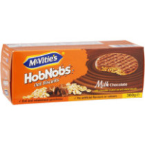McVities Hobnobs Milk Chocolate Oat Biscuit 300 g