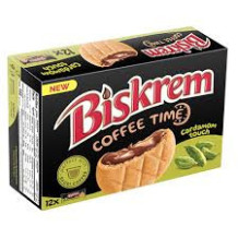 Ulker Biskrem Coffee Time cardamom 36gm 12 pcs