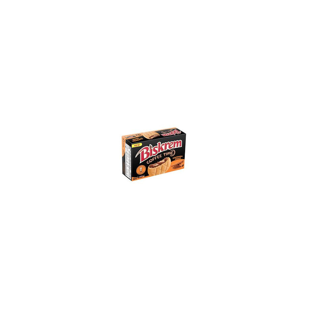 Ulker Biskrem Coffee Time Cinnamon 36gm 12 pcs