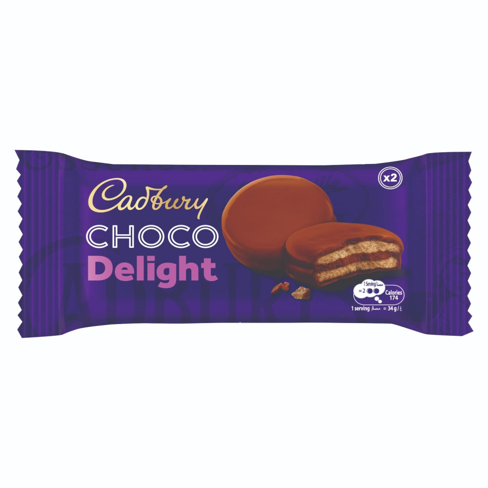 Cadbury Delight Biscuits, 2 pieces, 34 g
