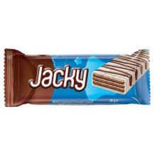 Jackie Biscuits covered with milk cream and cocoa Gaufrette 20g
