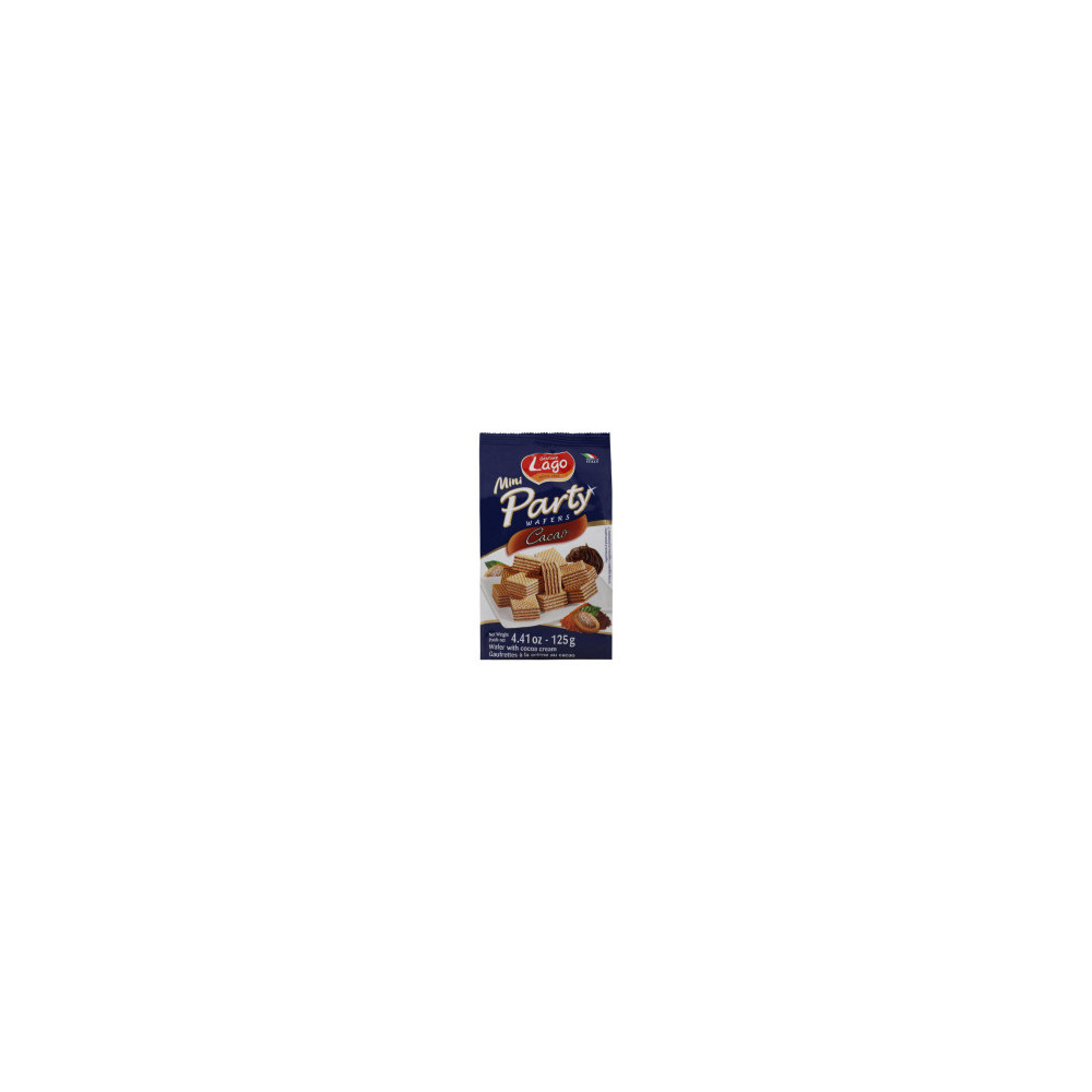 Lago Mini Party Wafers Cacao Cream 125gm